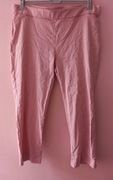 Spodnie rużowe roz 52/54 milleza wymiary opis