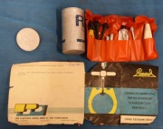 Zestaw do naprawy opon bezdętkowych z 1969 prod NRD z polską instrukcją