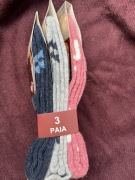 Wełniane skarpety damskie angora 3 pary 25 zł 