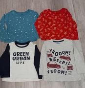 Koszulki z długim rękawem rozm. 92