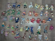 Figurki gumowe z lat 80tych duży zestaw oryginalne