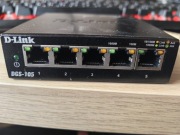 D-Link DGS-105 rev. C6 – switch gigabitowy 5 portów