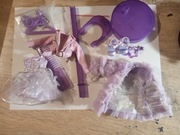 Ciuszki od lalki Rainbow high wiolet willow