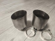 Końcówki rur wydechowych - komplet 2 szt. 