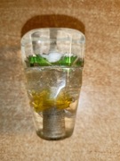 Gałka zmiany biegów retro PRL kwiatek 