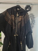 Kurtka parka TATU czarna rozmiar 38