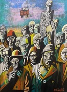 "Grawitacja Snu" obraz 70x50cm