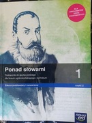Ponad słowami 1 część 2 podręcznik do języka polskiego dla liceum technikum