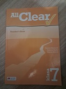 All Clear kl.7 książka nauczyciela