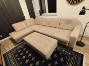 Kanapa Barcelona z pufem