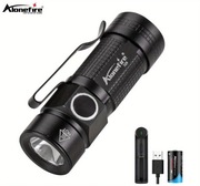Mini latarka kieszonkowa AloneFire X29 plus ładowarka i bateria 16340
