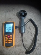 Anemometr, wiatromierz, przepływomierz powietrza. Wersja 8902-EN-0.