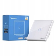SONOFF T2EU1C-TX Włącznik Dotykowy Sterownik Swiatła WiFi RF 433 1-kanałowy