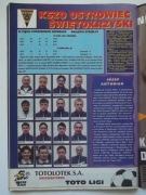 KSZO Ostrowiec Św.- plakaty i zdjęcia drużyny (sezony: 1997/98 do  2003/04)