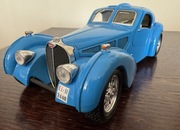 Bugatti Atlantic 1936 1:24 Burago waloryzowany