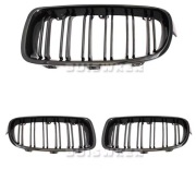 Nerki grill Czarny połysk BMW F30 F31