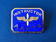 WWII US Army Air Force AAFTS Technical School Instructor Badge - 2 Wojna