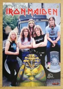IRON MAIDEN - Duży plakat z 2024 r. - Format A2 (ok. 40 x 55 cm) - NOWY!