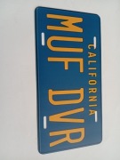 Zawieszka metalowa replika kopia tablica rejestracyjna California31x15,5 cm