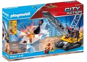 Playmobil city action koparka linowa 70442