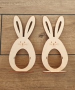 Zając na jajko kinder sklejka