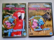 Kitka i Pompon Pasiaste Cienie 1 + Papugi Papugują 4 Film Bajka PL DVD
