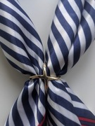 Klamra do apaszki apaszetka w kolorze złotym 