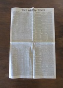 Stara Gazeta The Times London 3 Czerwiec 1953 Koronacja Królowej Elżbiety 