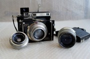 Aparat fotograficzny Plaubel Makina + 2 obiektywy
