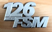 126 MADE BY FSM Emblemat