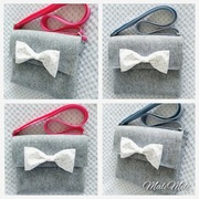 Torebka Handmade Filc Tiul Dla Dziewczynki Kokarda