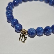 Bransoletka ze znakiem zodiaku panny, obwód 18 cm