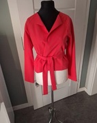 Nowa Lekka różowa marynarka żakiet narzuta roz L