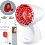 LECZNICZA LAMPA NA PODCZERWIEŃ SANITAS SIL06 100W + OKULARY