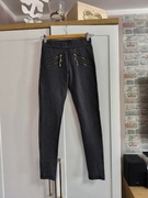 Legginsy szare dopasowane 