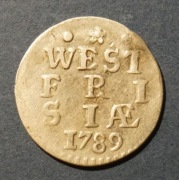 ZACHODNIA FRYZJA 2 Stuivery z 1789 r.