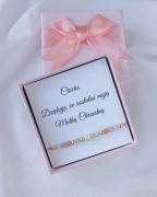 Bransoletka dla Chrzestnej. Prezent dla Chrzestnej