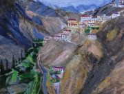 Indie  obraz akrylowy na plotnie