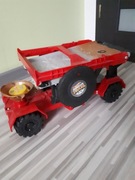 Hot Wheels  Monster truck z naczepą 