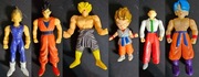 Dragon Ball Z – zestaw 6 figurek – 10 cm – vintage – lata 90/2000