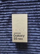 Kolekcjonerski Samsung Galaxy S5 Neo 16GB Czarny FABRYCZNIE ZAPLOMBOWANY