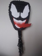 Zestaw piniata Venom/ Spiderman+kij