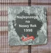 Podstawki pod piwa polskie (4szt.) - cena za wszystkie