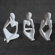 Figurki odlew Vintage 3 sztuki