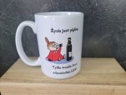 Kubek Mała Mi zołza zloty  425ml duży 