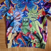 Rick & Morty bluza z kapturem rozmiar M