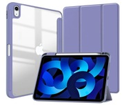 Eleganckie Etui Case na Apple iPad MINI 6 PUPRPLE magnetyczne + GRATIS