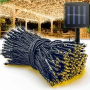 Solarne Lampki Led Swiąteczne Zewnątrz 5m