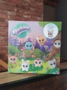 Zestaw flockies Domek walizka+6 figurek