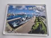 Magnes na lodówkę Gdynia Morze Bałtyckie Bałtyk ORP BŁYSKAWICA 18